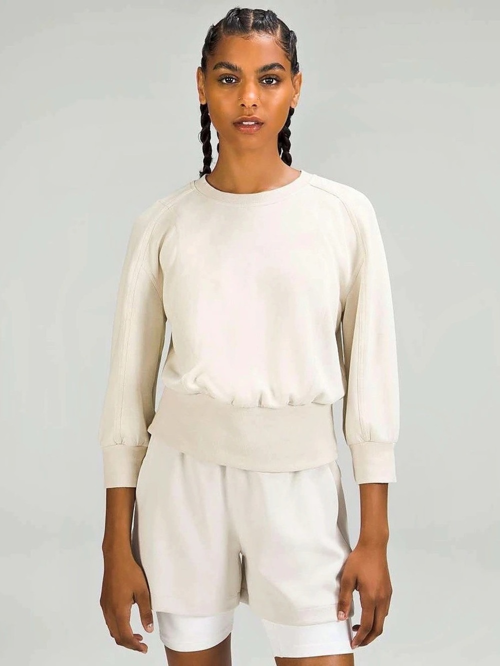 Lululemon Softstreme Ribbed-Hem Pullover